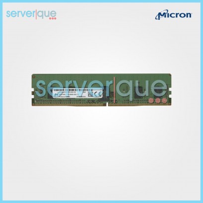 MTA9ASF1G72PZ-2G6 micron 8GB PC4-21300 DDR4-2666MHz ECC Reg Single Rank Memory